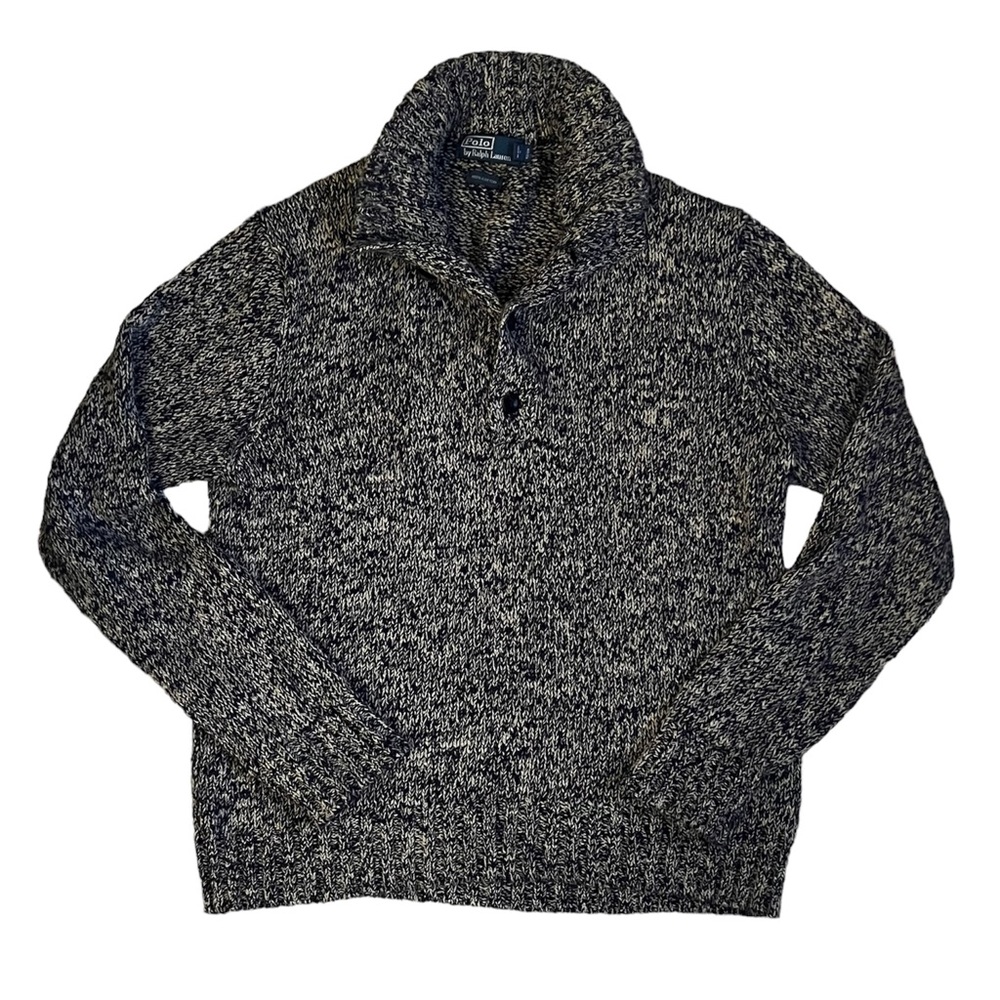 Polo Ralph Lauren 1/4 Button Pullover Sweater